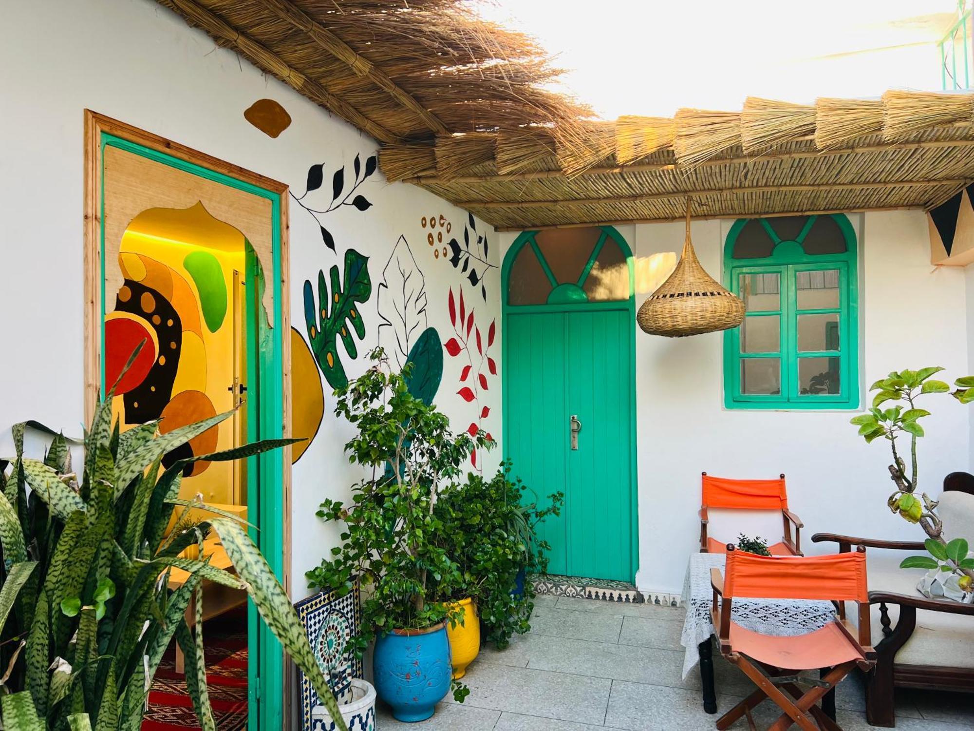 Art Riad Au Bord De La Mer Эль-Джадида Экстерьер фото